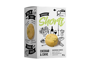 Cheddar & Chive Savoury Shorts 90g