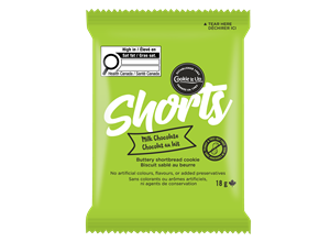 Milk Chocolate Shorts 18g