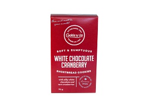 White Chocolate Cranberry Shortbread 70g