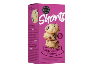 White Chocolate Cranberry Shorts 170g